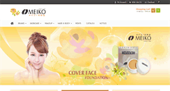 Desktop Screenshot of meikocosmetics.com.my